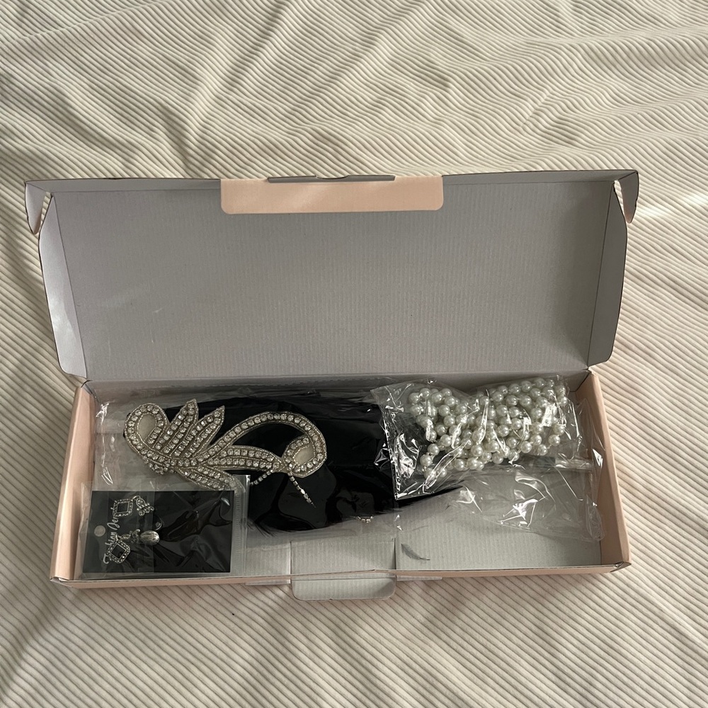 Flapper Girl Costume Accessories Set